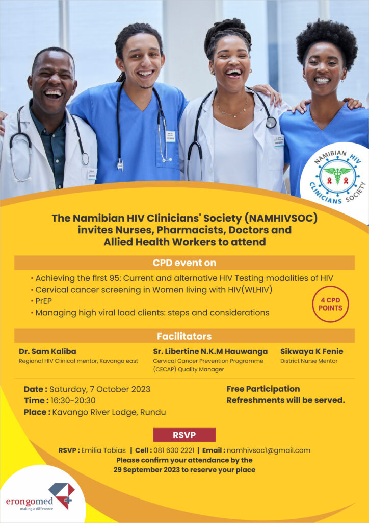 Erongomed The Namibian HIV Clinicians Society 1 1